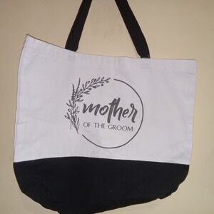 CANVAS‎ BAGS WEDDING / BRIDAL PARTY GIFTS Mother of the Groom Tote